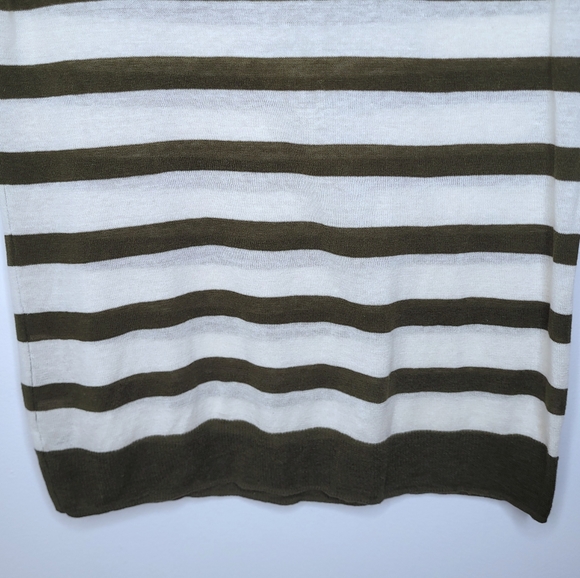 2/$30 🌻 | J. Crew | Striped Silk/Linen Top - Picture 3 of 11
